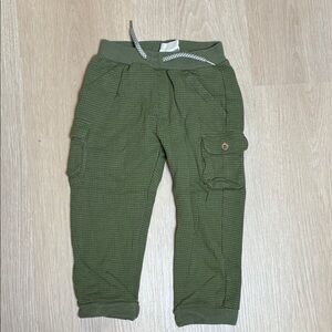 Mayoral Olive Green Houndstooth Print 18m Boy’s Joggers